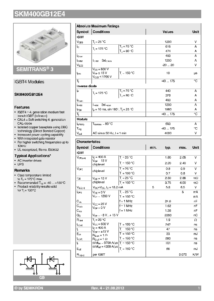 SKM400GB12E4-13_9086117.PDF Datasheet