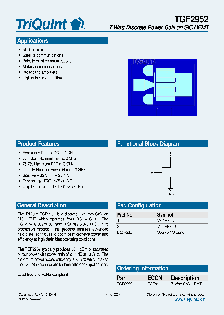 TGF2952_9086159.PDF Datasheet
