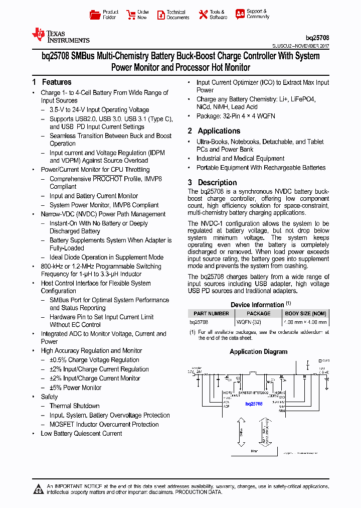 BQ25708_9086271.PDF Datasheet