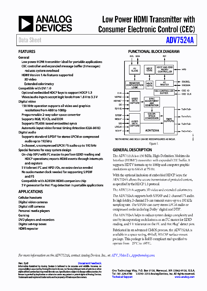 ADV7524A_9086569.PDF Datasheet
