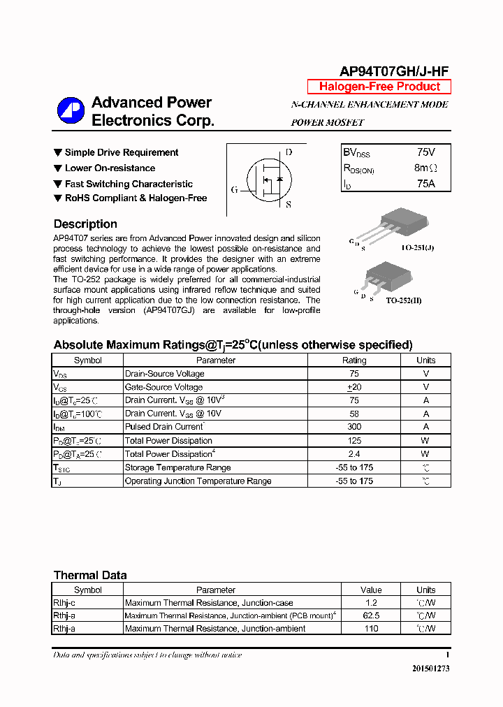 AP94T07GH-HF_9086955.PDF Datasheet