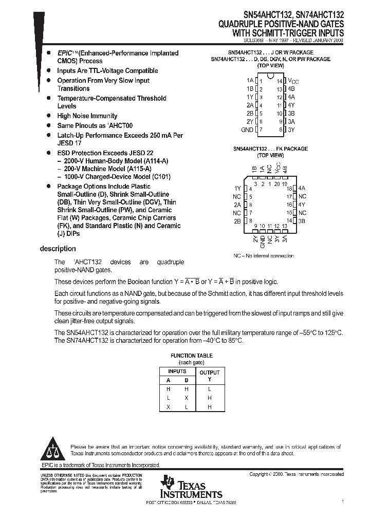 SN54AHCT132FK_9087116.PDF Datasheet