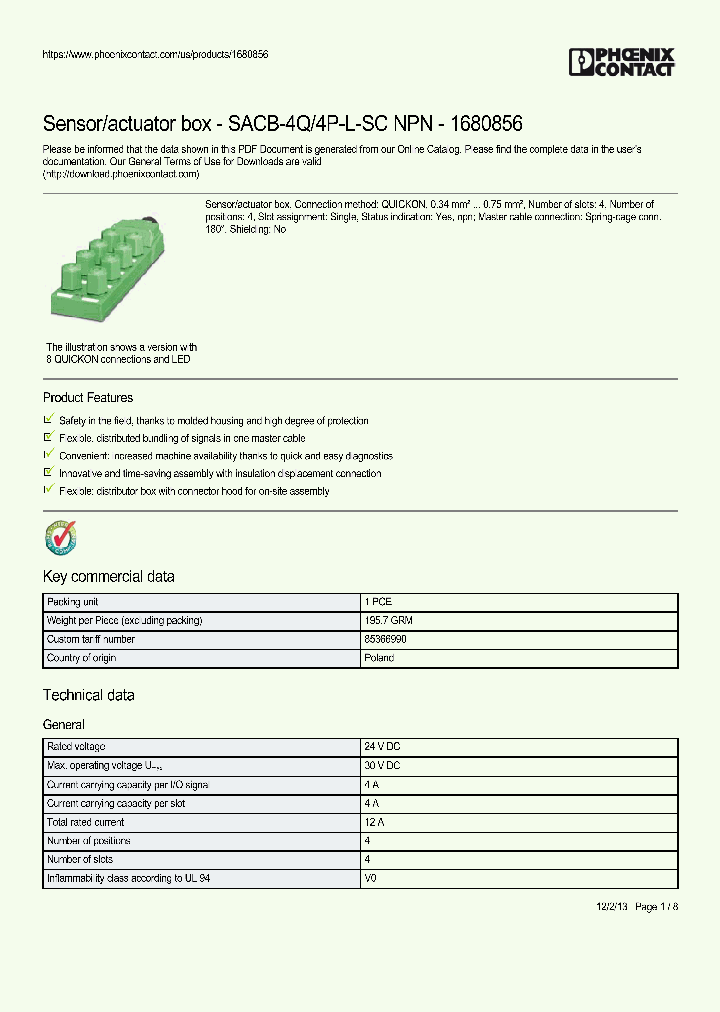 1680856_9087515.PDF Datasheet
