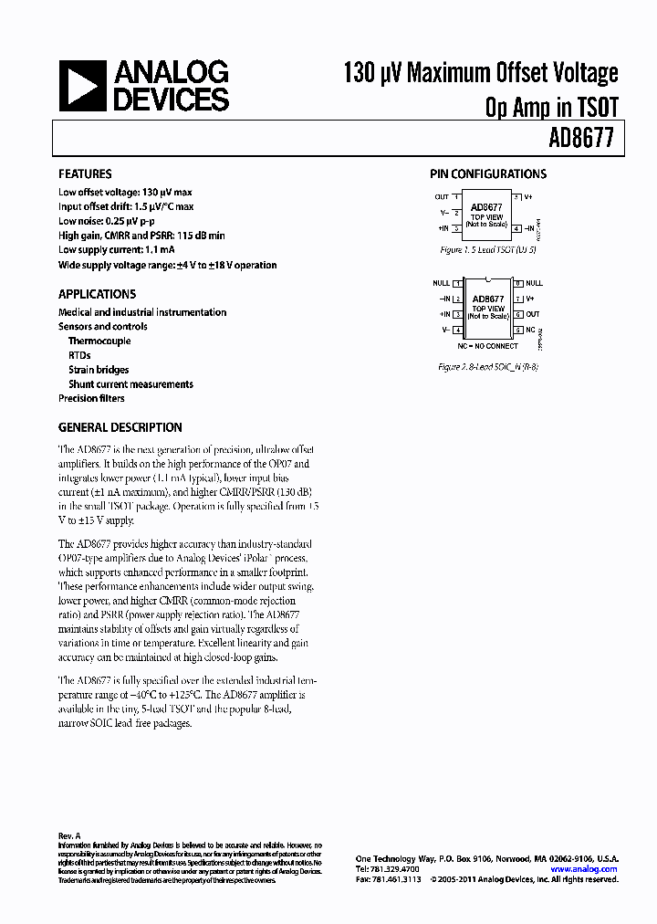 AD8677_9087643.PDF Datasheet