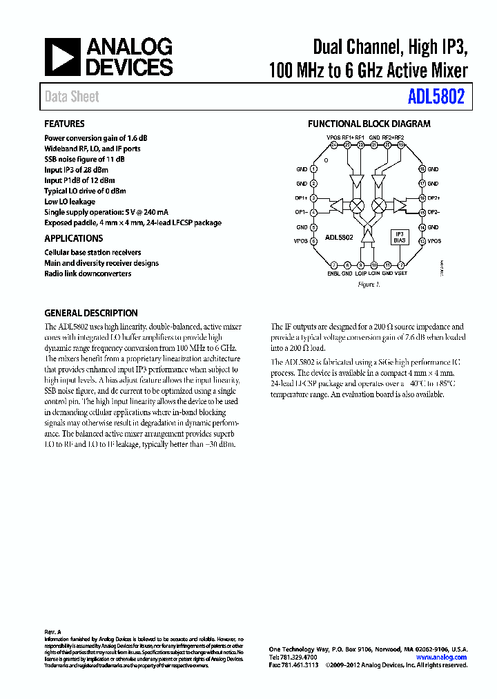 ADL5802_9087692.PDF Datasheet