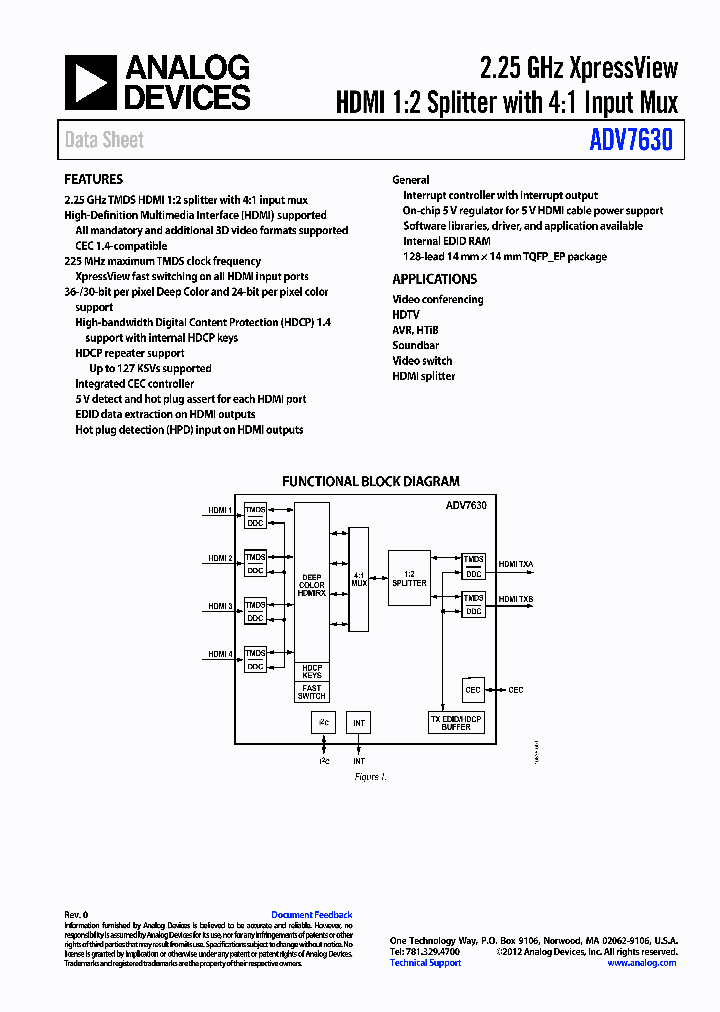 ADV7630_9087786.PDF Datasheet