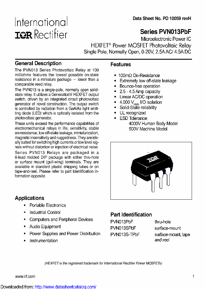 PVN013PBF_9088161.PDF Datasheet