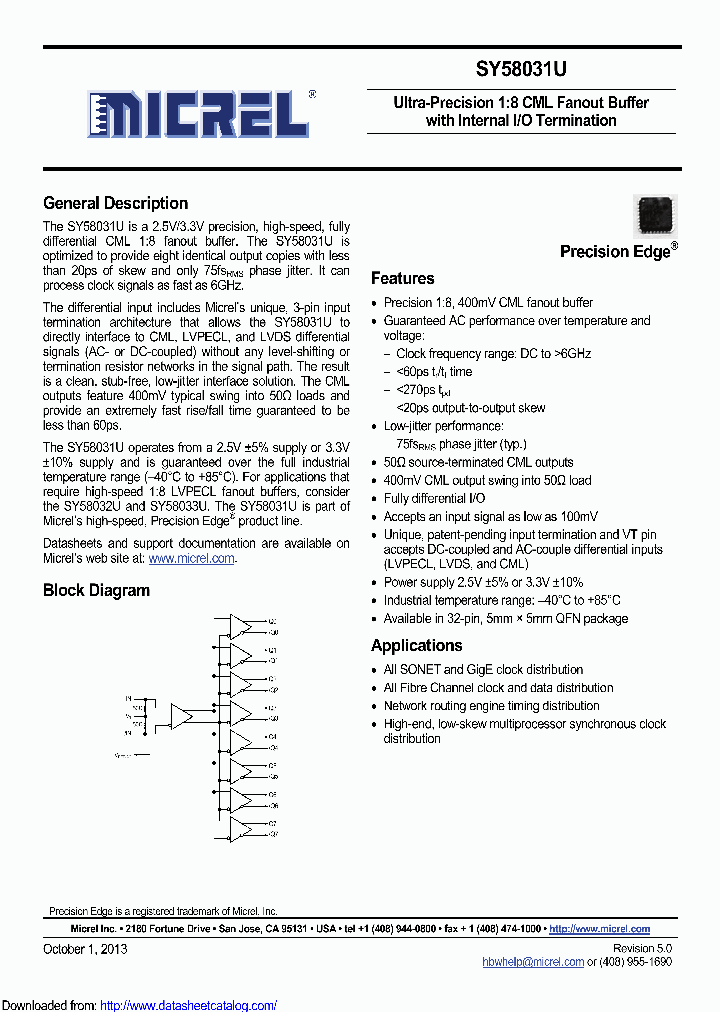 SY58031UMG_9089245.PDF Datasheet