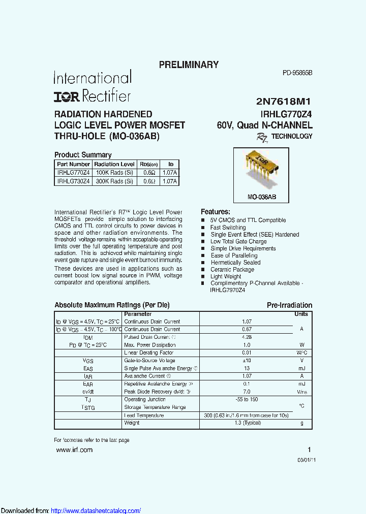 IRHLG770Z4SCS_9089400.PDF Datasheet