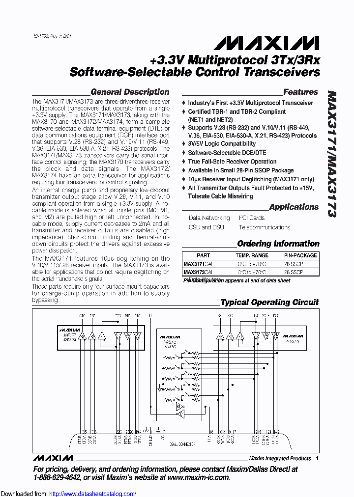 MAX3173CAI-T_9089532.PDF Datasheet