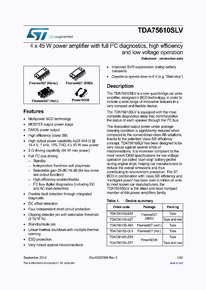 TDA75610S-8ZX_9089795.PDF Datasheet