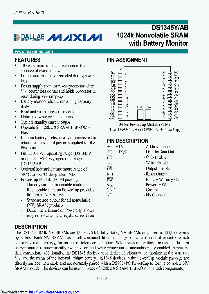 DS1345YP-70_9090188.PDF Datasheet