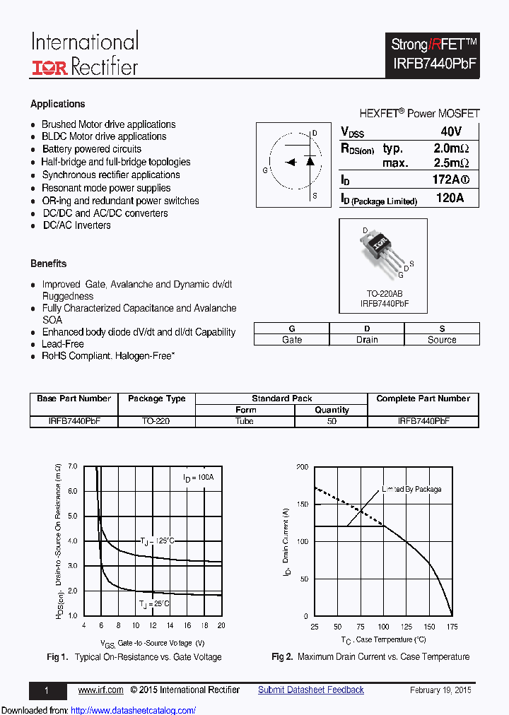IRFB7440PBF_9090796.PDF Datasheet