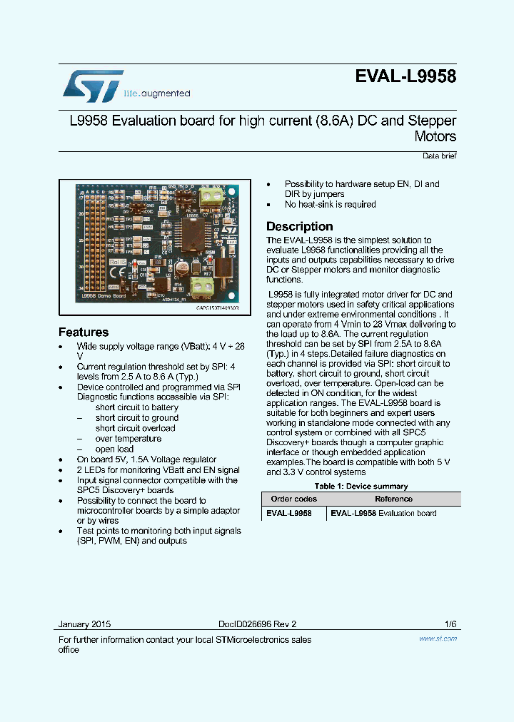 EVAL-L9958_9090865.PDF Datasheet