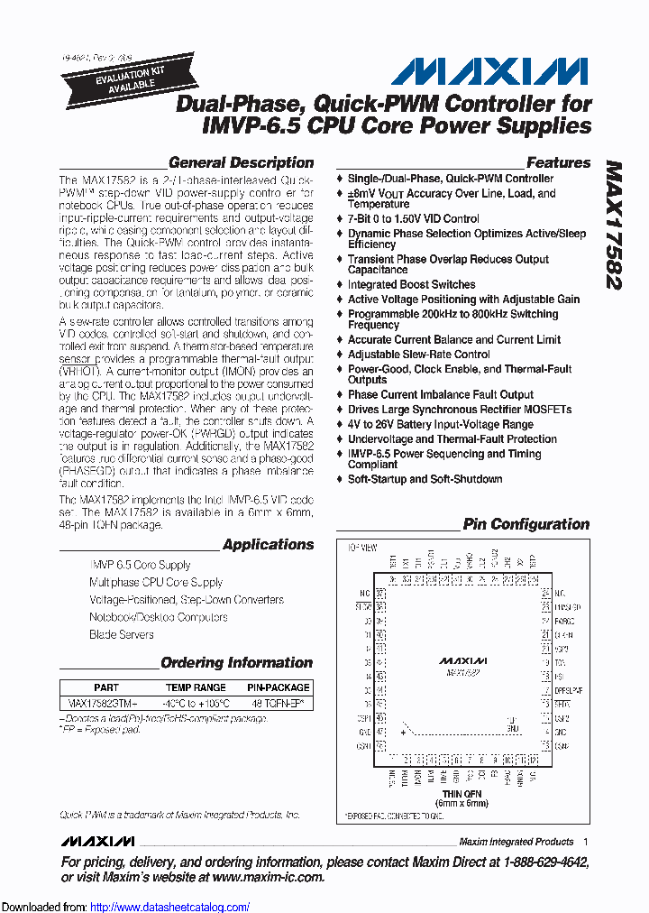 MAX17582GTM_9090969.PDF Datasheet