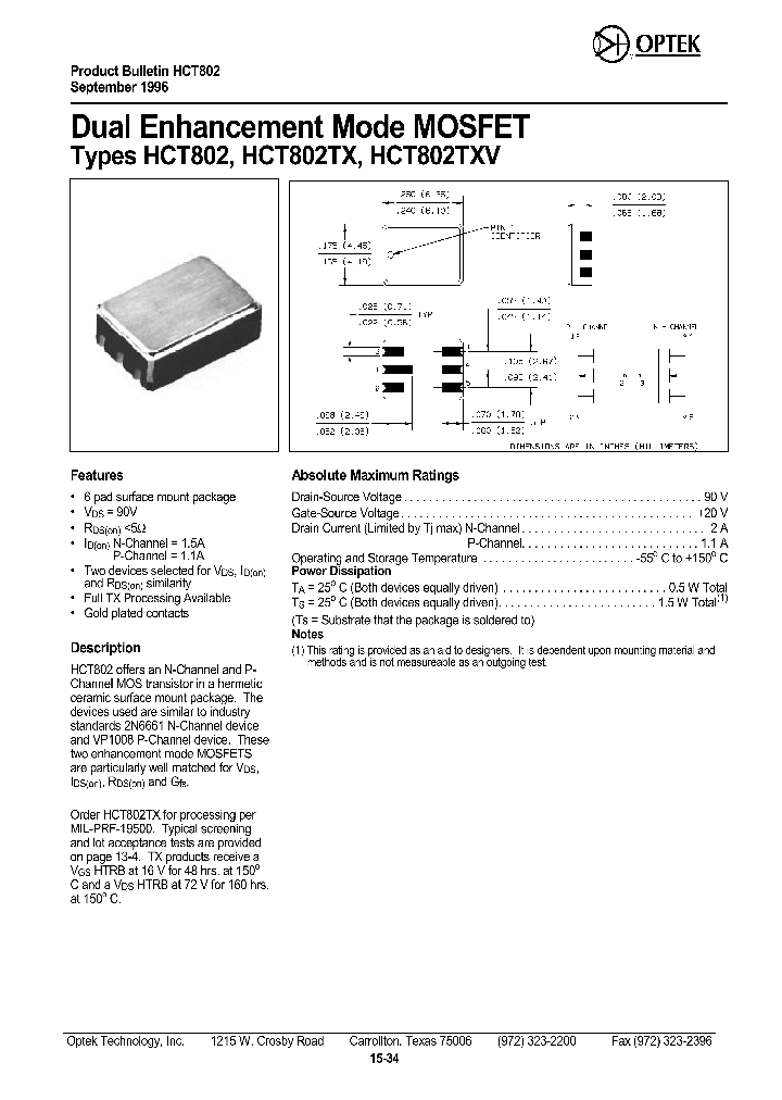 HCT802TX_9091270.PDF Datasheet