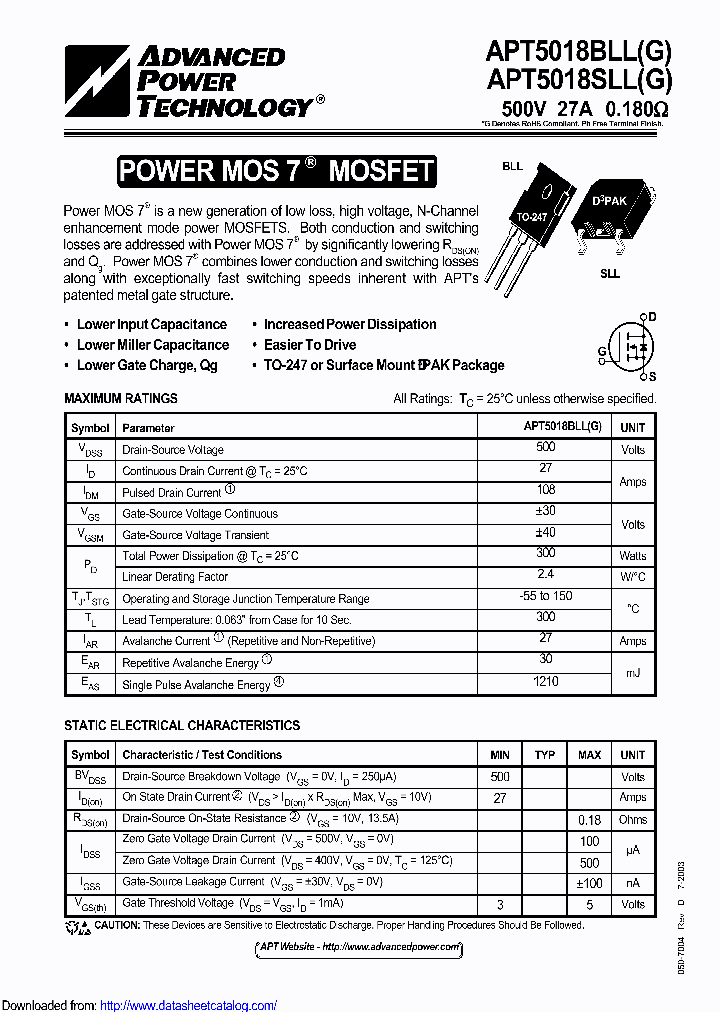 APT5018BLLG_9092110.PDF Datasheet