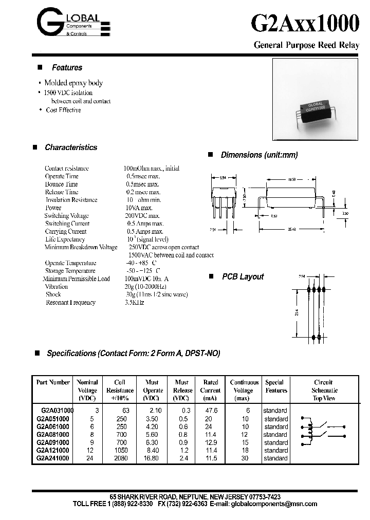 G2A031000_9092750.PDF Datasheet