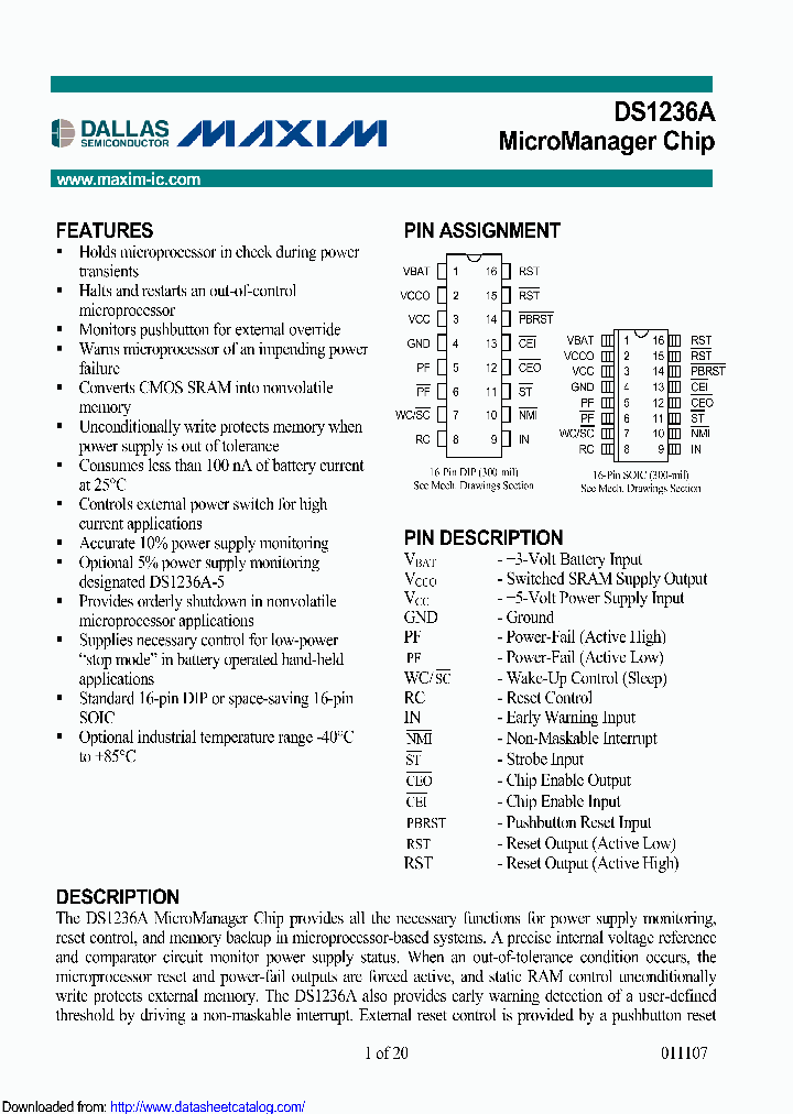 DS1236A-5N_9092865.PDF Datasheet