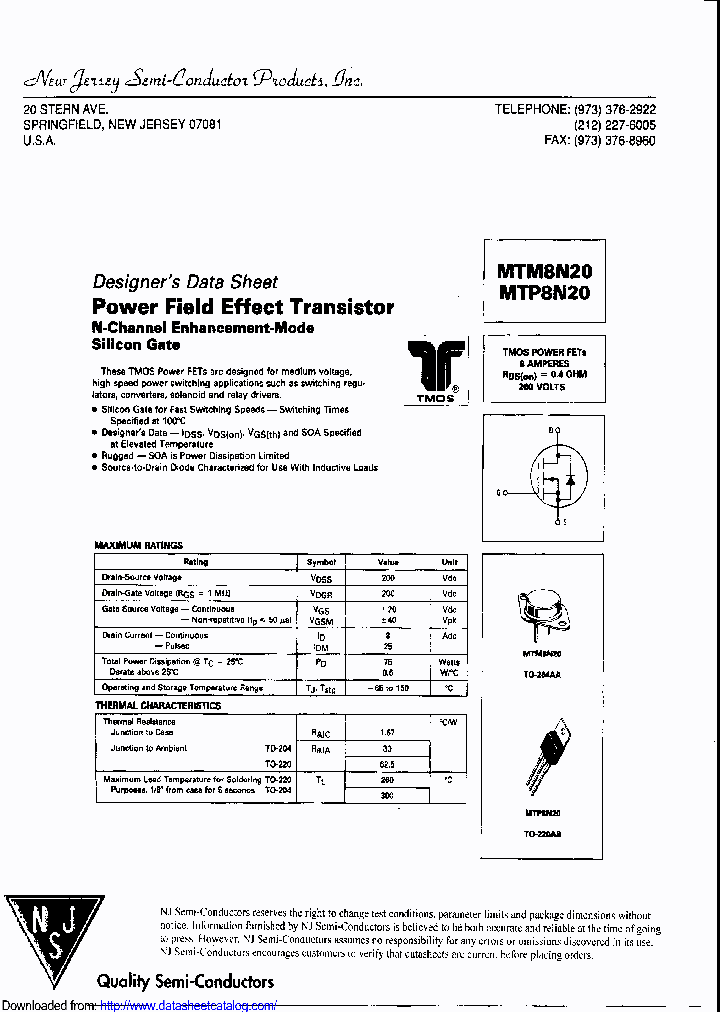 MTM15N45_9092953.PDF Datasheet