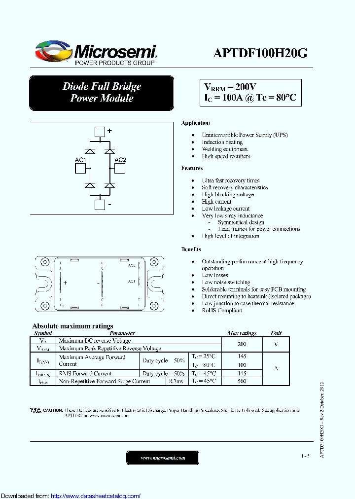 APTDF100H20G_9092960.PDF Datasheet