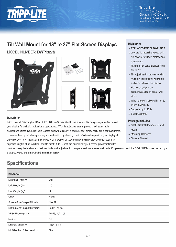 DWT1327S_9093951.PDF Datasheet