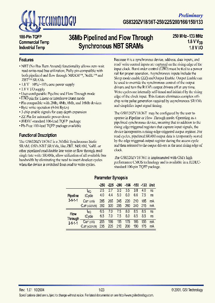 GS8320ZV18_9094152.PDF Datasheet