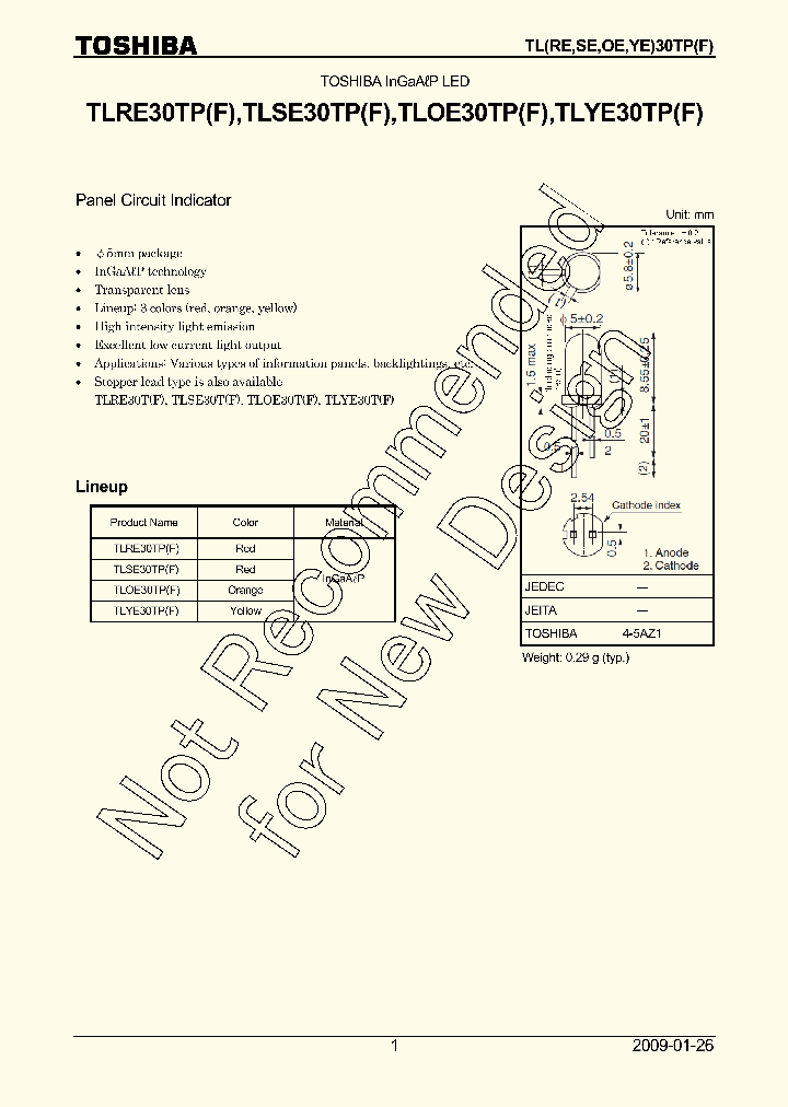 TLOE30TPF_9094172.PDF Datasheet