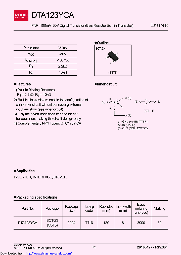 DTA123YCA_9094230.PDF Datasheet