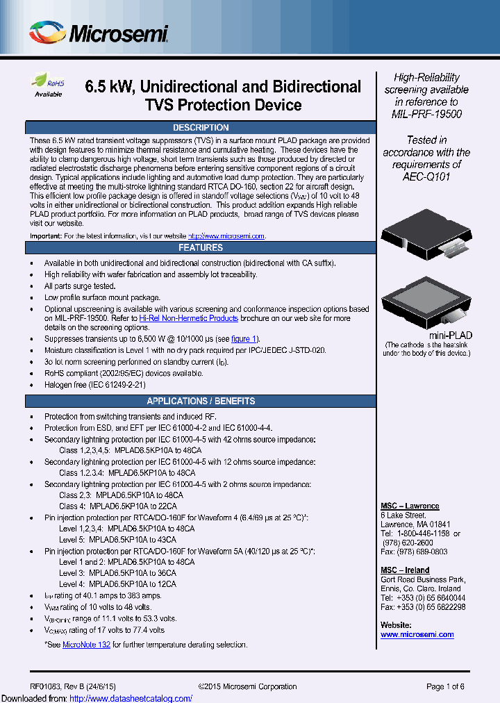 MAPLAD65KP10A_9094237.PDF Datasheet