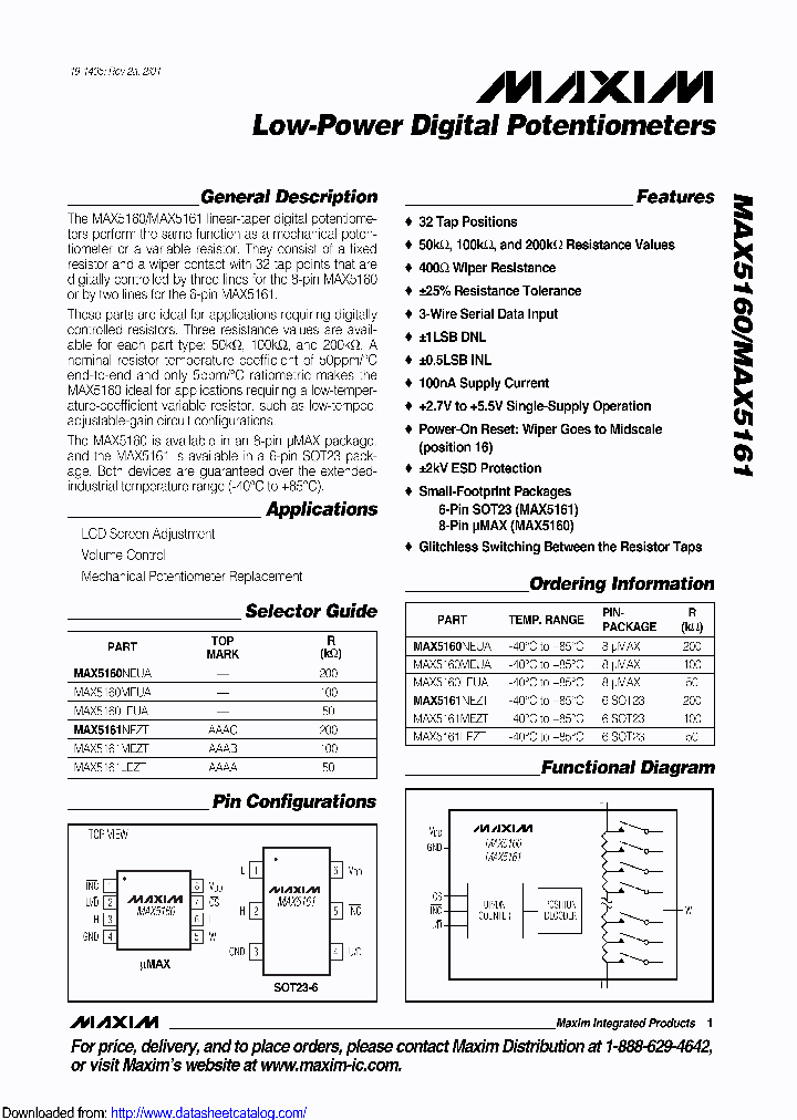 MAX5161LEZT_9094274.PDF Datasheet