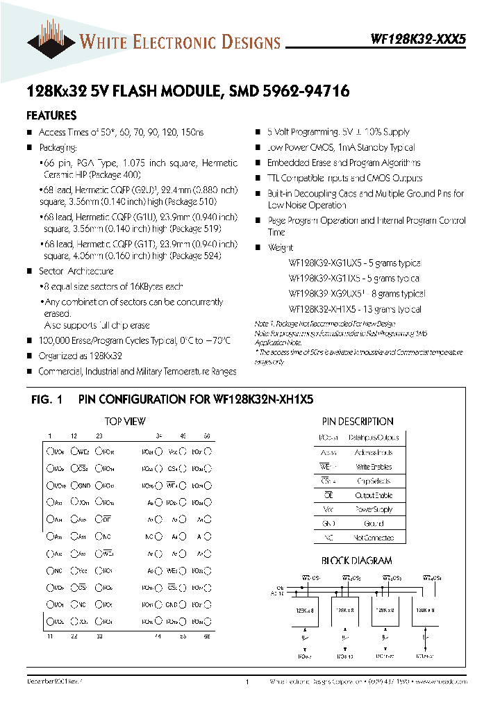 WF128K32N-120H1I5A_9094459.PDF Datasheet