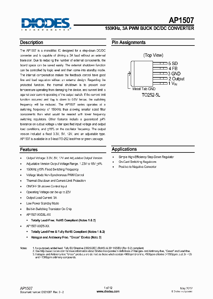 AP1507-D5L-U_9094777.PDF Datasheet