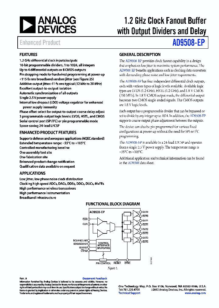 AD9508-EP_9095221.PDF Datasheet