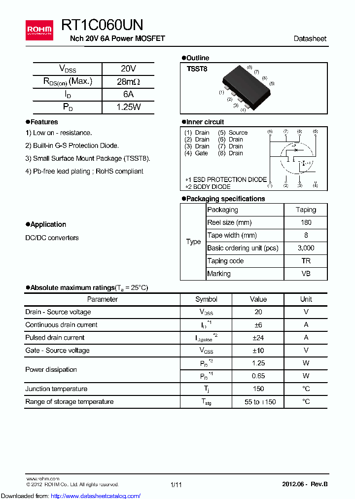 RT1C060UNTR_9095417.PDF Datasheet