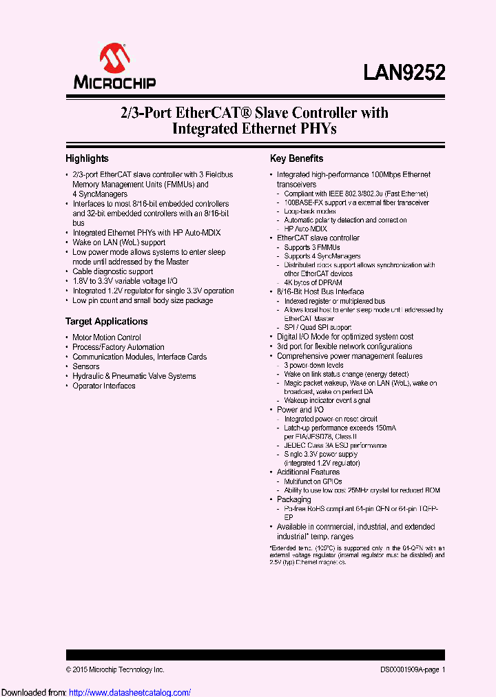 LAN9252TVML_9095543.PDF Datasheet