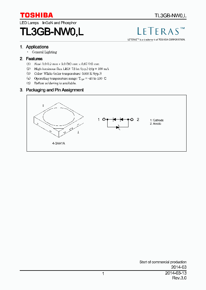 TL3GB-NW0L_9095750.PDF Datasheet
