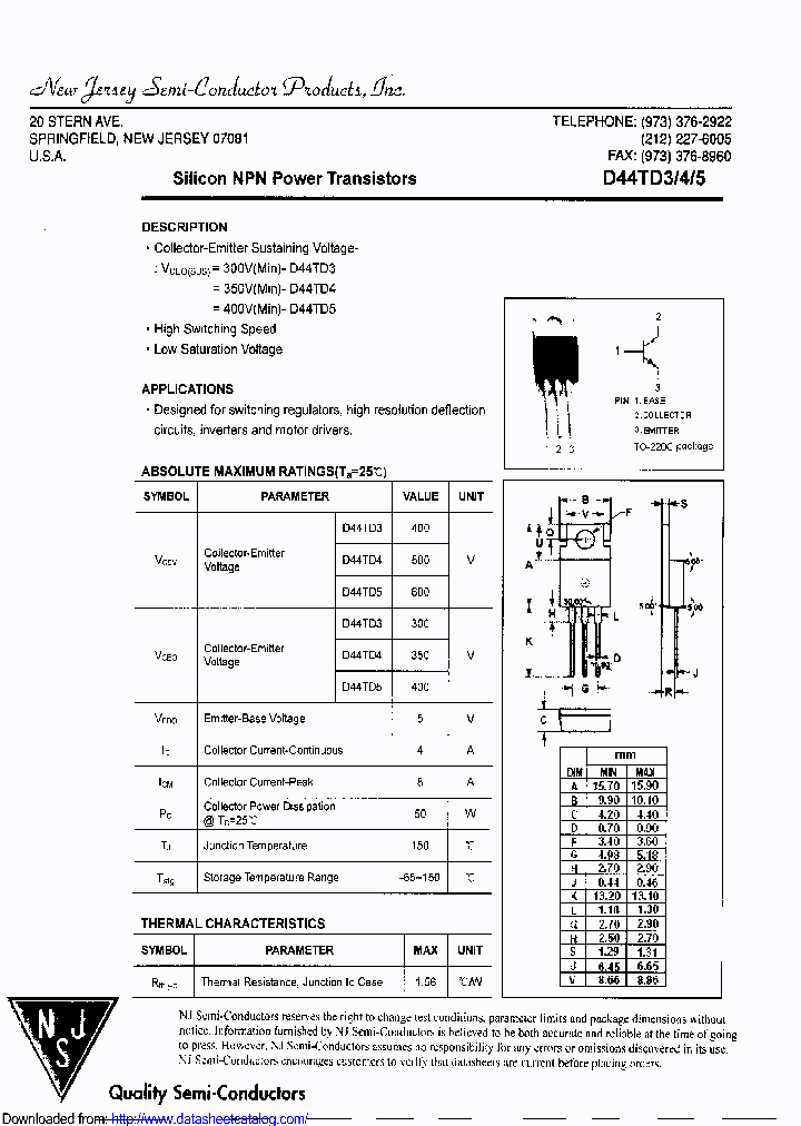D44TD4_9096423.PDF Datasheet