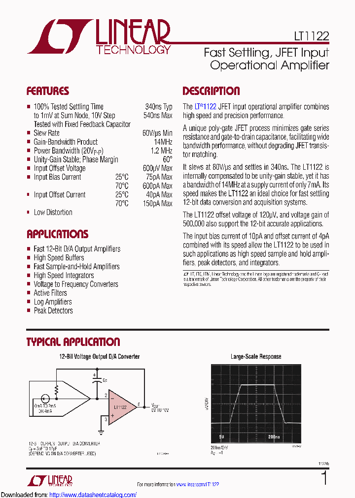 LT1122DCN8PBF_9096463.PDF Datasheet