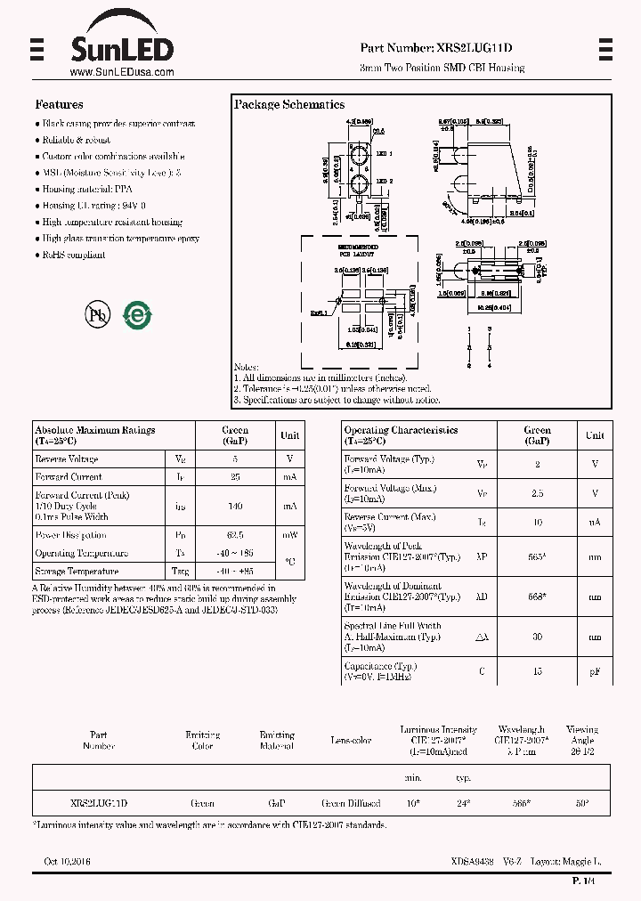 XRS2LUG11D_9096808.PDF Datasheet