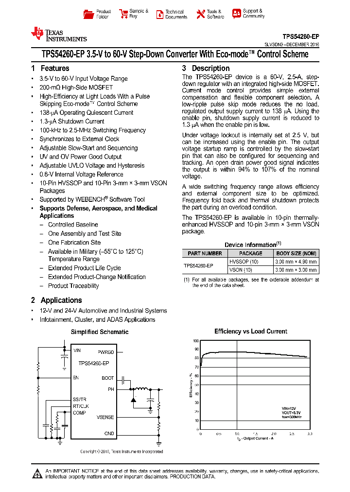 TPS54260-EP_9096906.PDF Datasheet