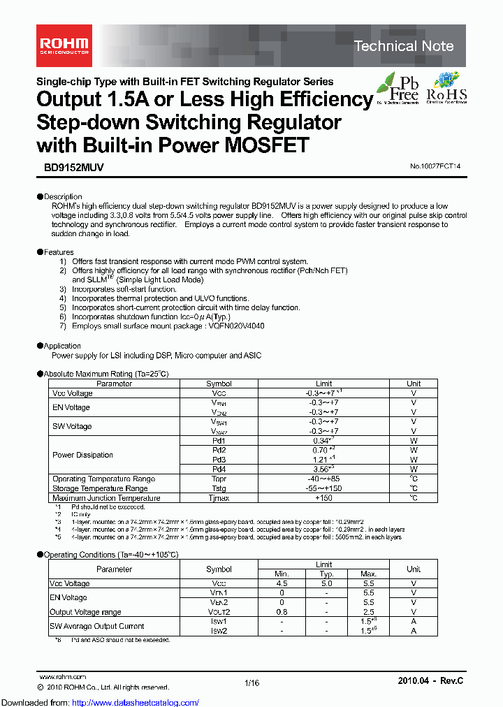 BD9152MUV_9096945.PDF Datasheet