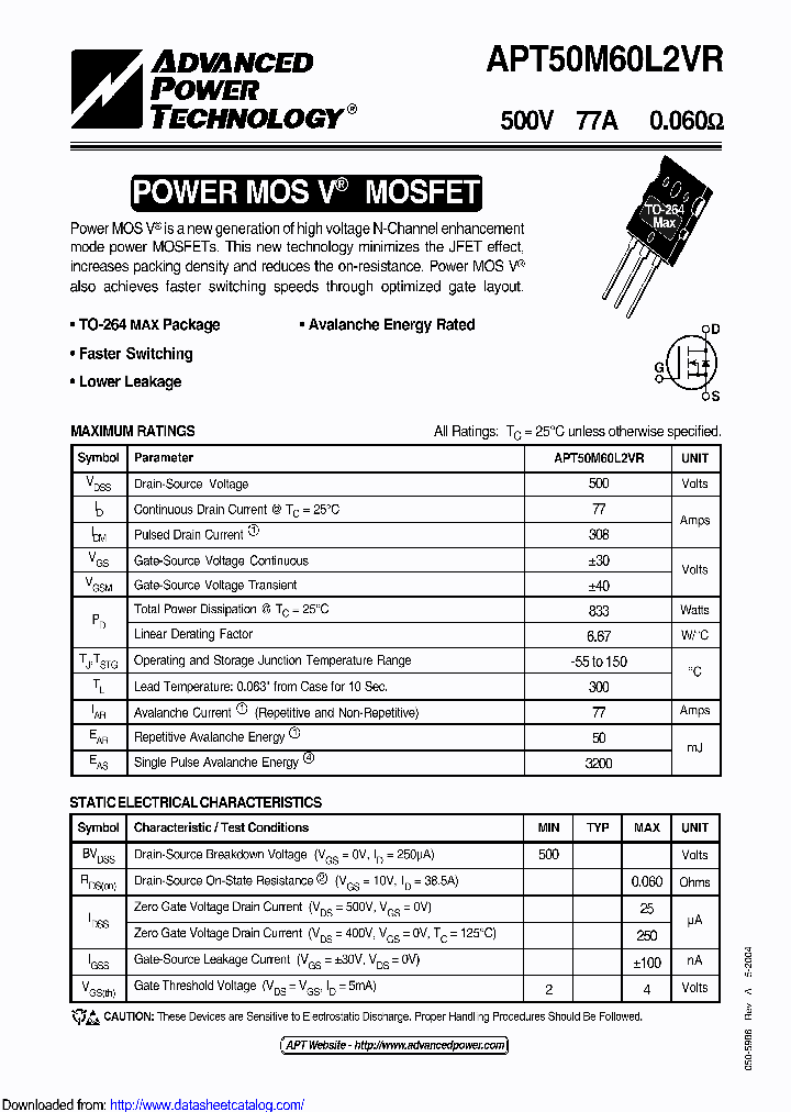 APT50M60L2VRG_9097036.PDF Datasheet