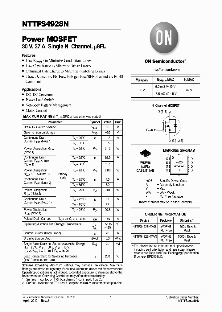 NTTFS4928N_9097242.PDF Datasheet