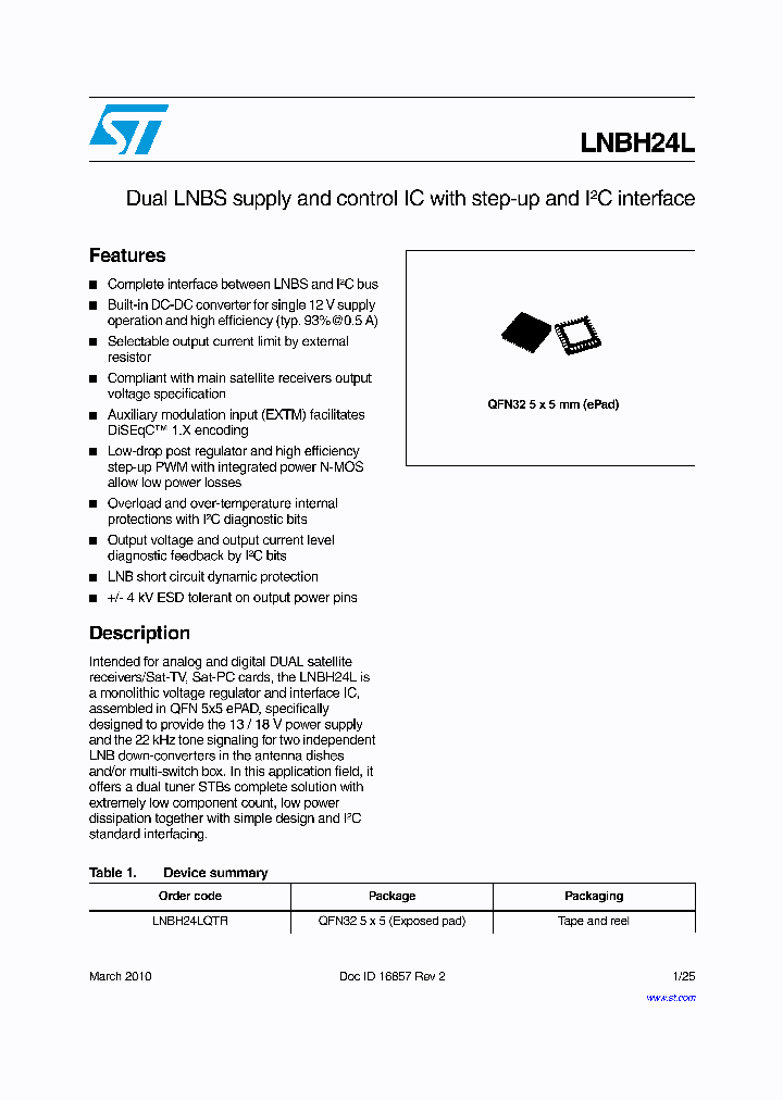 LNBH24LQTR_9097529.PDF Datasheet
