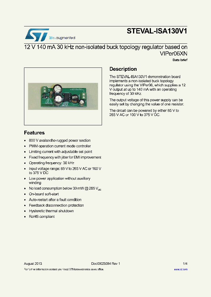 STEVAL-ISA130V1_9097547.PDF Datasheet