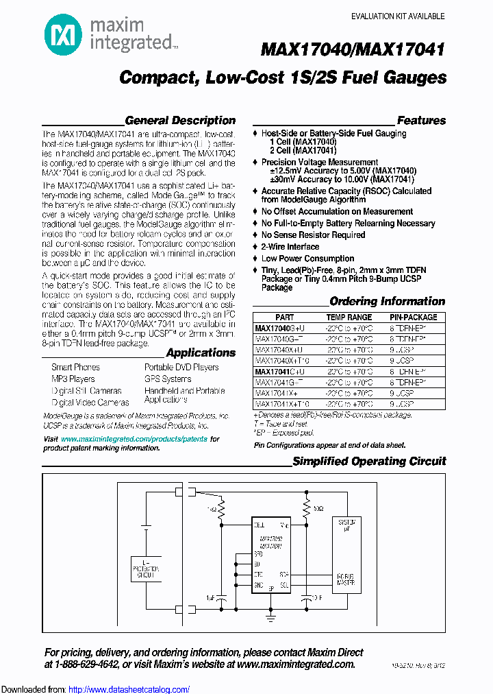 MAX17041X_9097908.PDF Datasheet