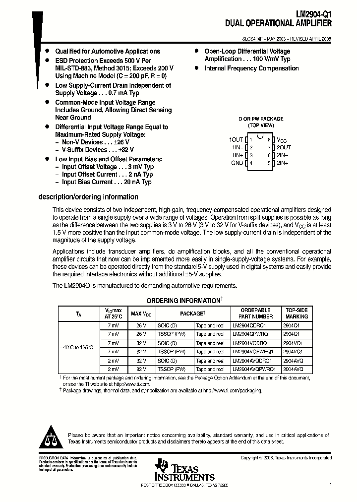 LM2904AVQDRG4Q1_9097949.PDF Datasheet
