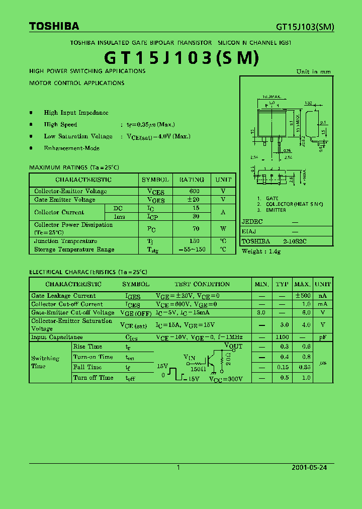 GT15J103SM_9099135.PDF Datasheet