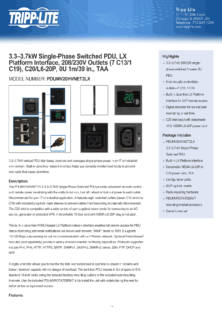 PDUMV20HVNET2LX_9099977.PDF Datasheet